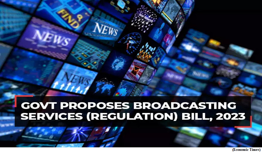 Broadcasting Services (Regulation) Bill, 2023  (GS Paper 2, Governance)