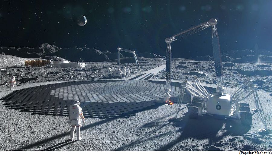 Scientists are working on plans to build roads on the Moon (GS Paper 3, Science and Technology)