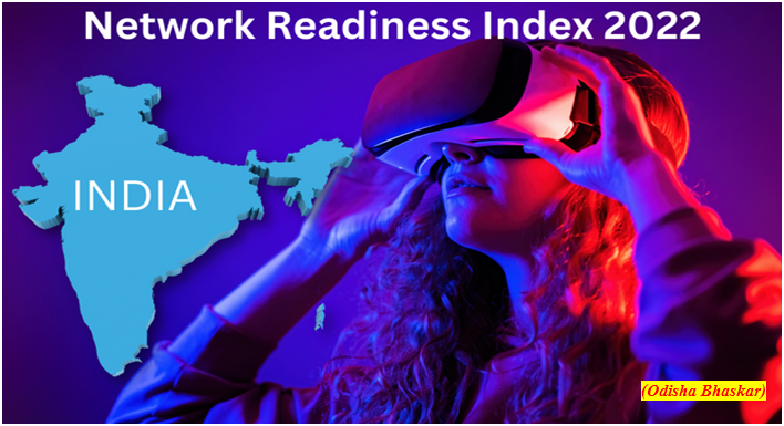 India at 61st rank in Network Readiness Index 2022 (GS Paper 3, Economy)
