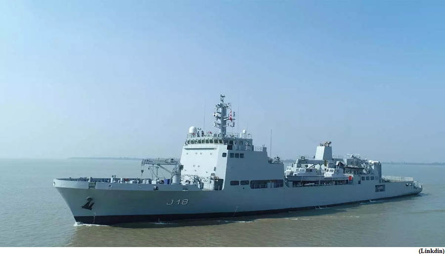 INS Sandhayak, first Survey Vessel Large ship, commissioned (GS Paper 3, Defence)