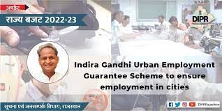 The Indira Gandhi Urban Employment Guarantee Scheme in Rajasthan