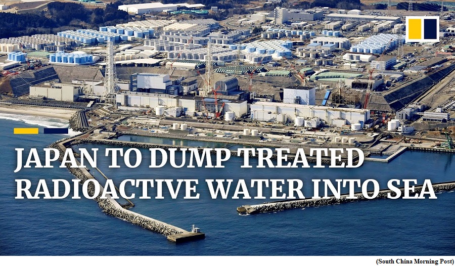 Japan’s decision to flush Fukushima wastewater into the ocean  (GS Paper 3, Environment)
