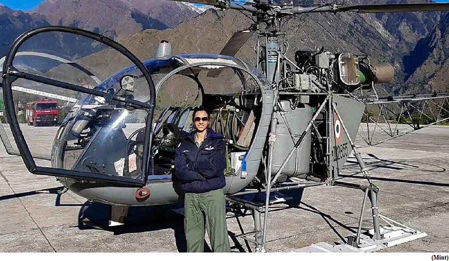 Shaliza Dhami is first woman to be appointed to an IAF command post (GS Paper 3, Defence)