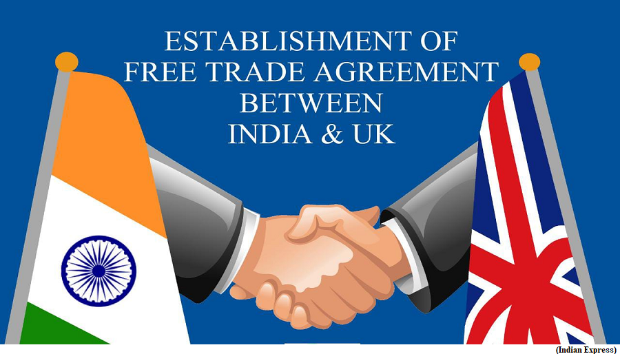 The India UK Free Trade Agreement, Opportunities and Challenges (GS Paper 2, International Relation)
