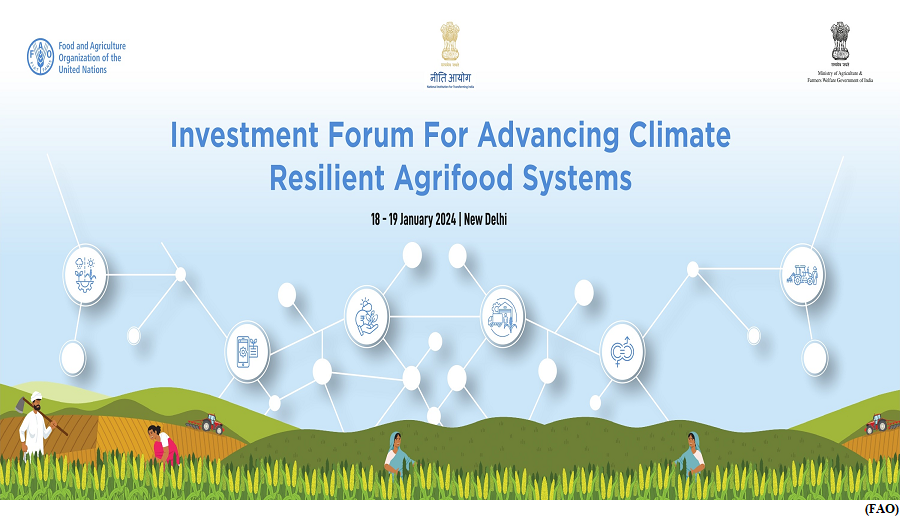 Investment Forum for Advancing Climate Resilient Agrifood Systems in India Launched (GS Paper 3, Economy)
