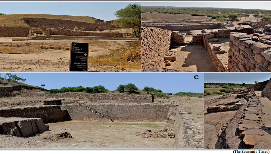 Harappa, Rakhigarhi, Dholavira, 200 years of droughts may have erased these Indus megacities, says study (GS Paper 1, History)