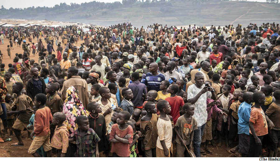 The massive displacement in Congo (GS Paper 2, International Relation)