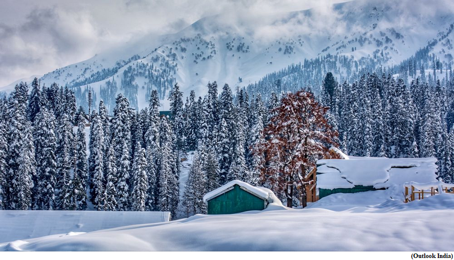 Why is there no snowfall in Kashmir? (GS Paper 3, Environment)