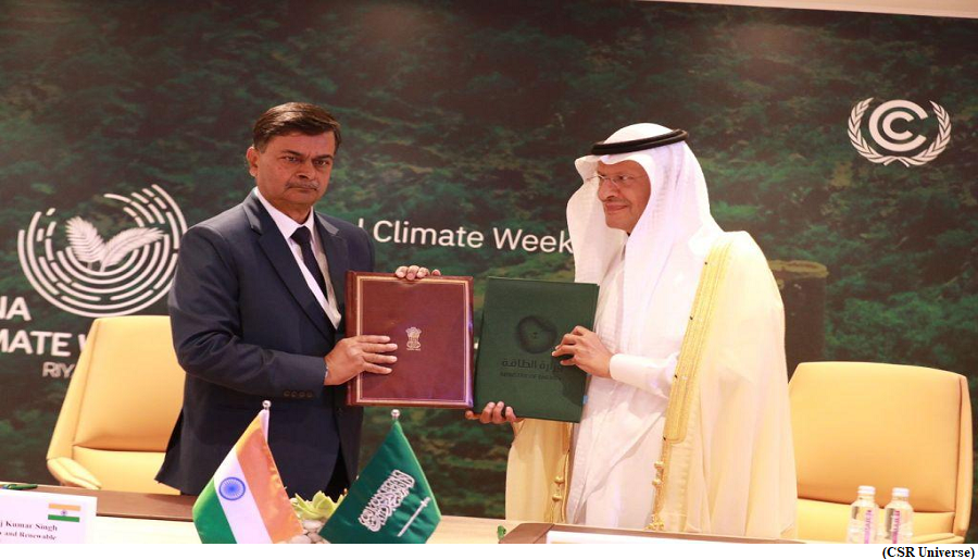 India and Saudi Arabia sign MoU in Electrical Interconnections, Green / Clean Hydrogen and Supply Chains (GS Paper 3, Environment)