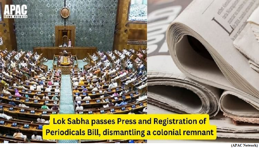 Lok Sabha passes Press and Registration of Periodicals Bill (GS Paper 2, Governance)