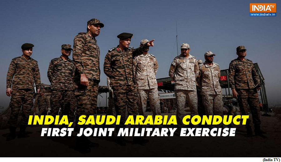 India, Saudi Arabia conduct first joint military exercise SADA TANSEEQ (GS Paper 2, International Relation)