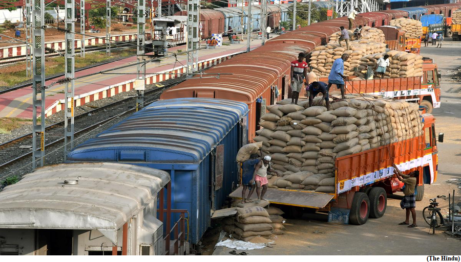 Easing the transport of cargo by Railways (GS Paper 3, Infrastructure)
