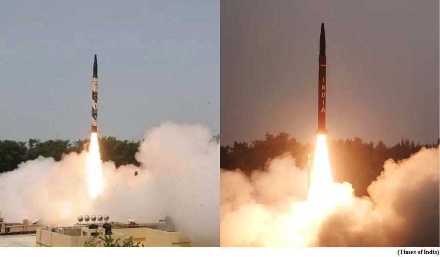SFC carries out successful training launch of Agni 1 ballistic missile (GS Paper 3, Science and Tech)